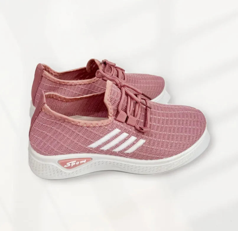 Running Shoes Lace Up Sneakers Lightweight Female Casual Shoes