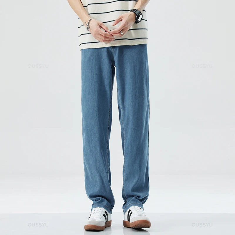 New Summer Thin Fabric Men's Jeans