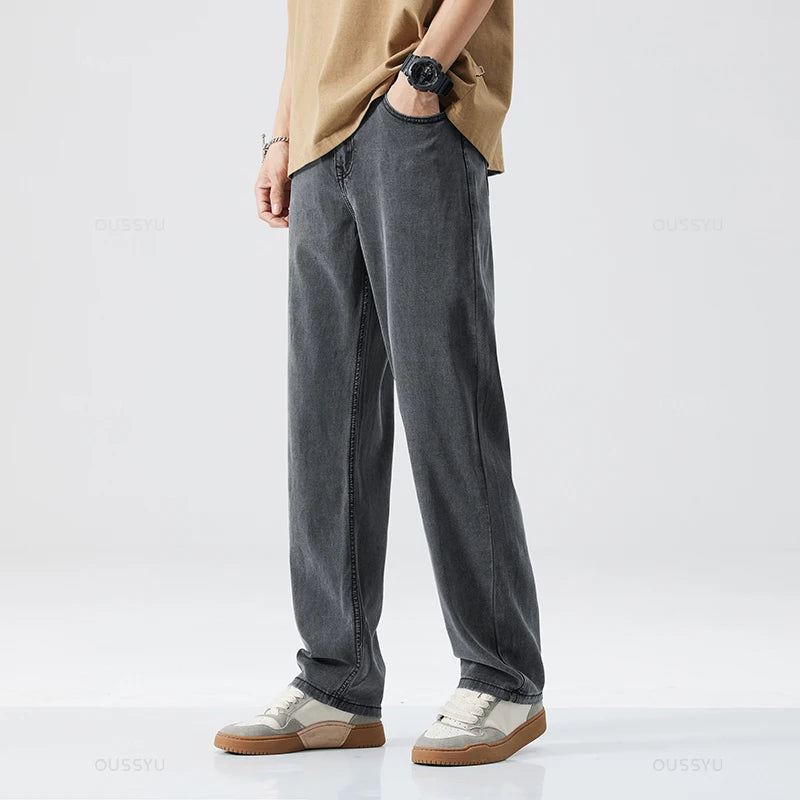 New Summer Thin Fabric Men's Jeans