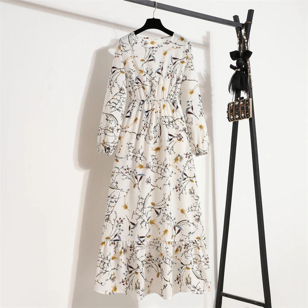 Spring Summer Women Maxi Dresses Casual
