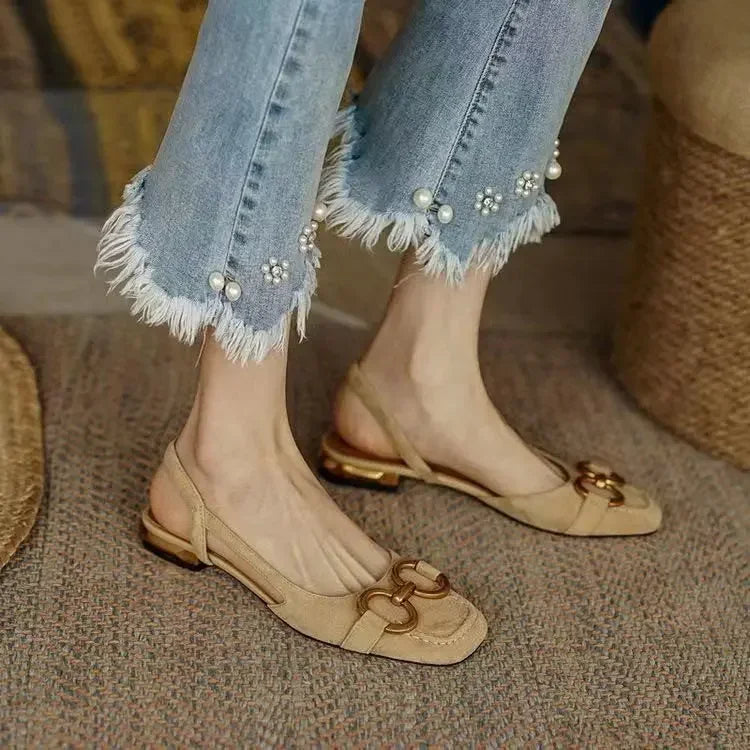 Women's Sandals Elegant Office Ladies Shoes and Sandals Casual