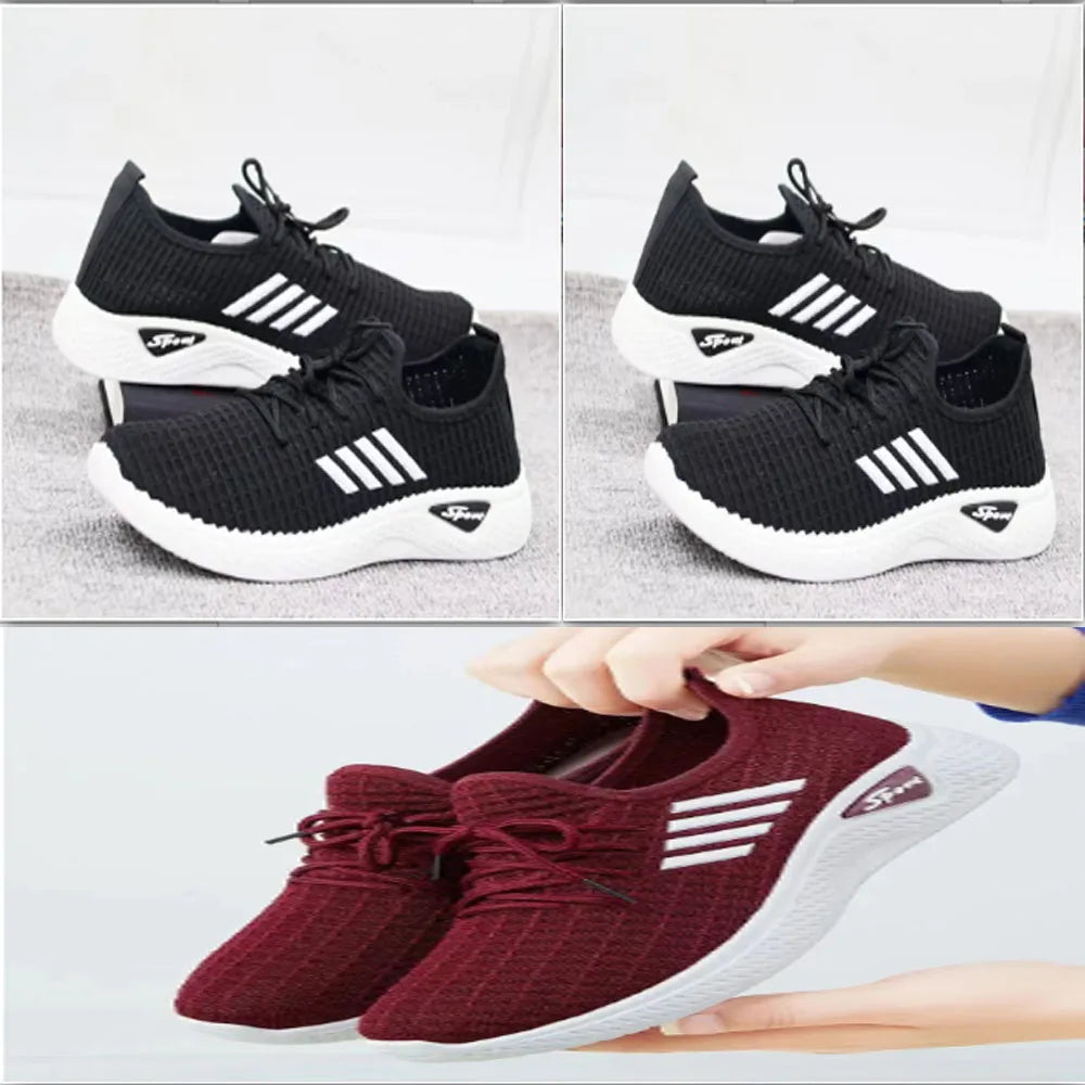 2025. New Women's Knit Sports Shoes