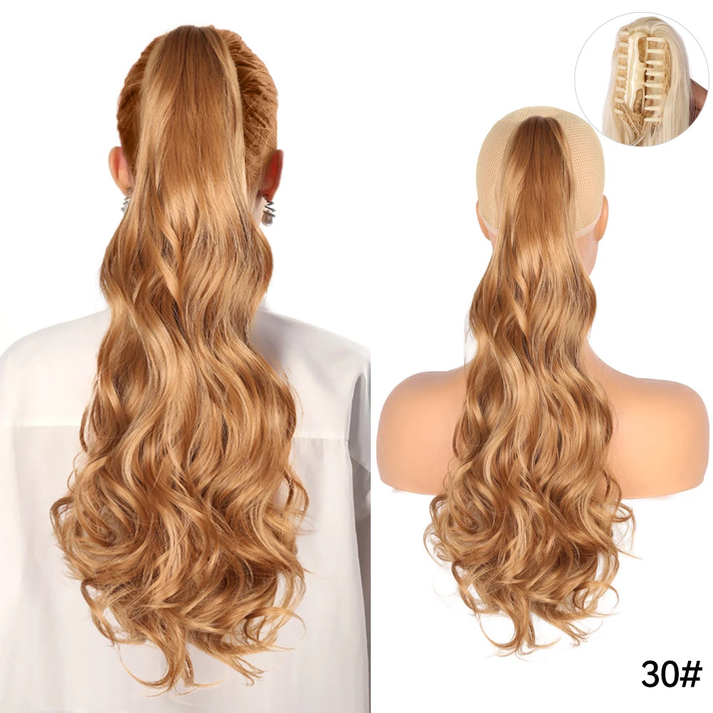 Alileader Claw Clip Ponytail Extension For Women