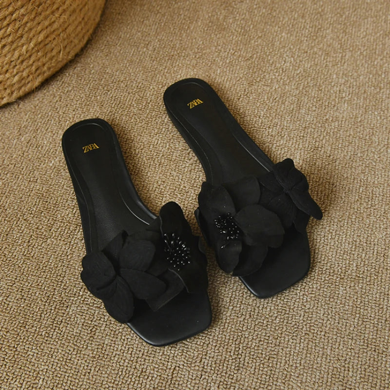 ZASummer Plus Size Women's Slippers