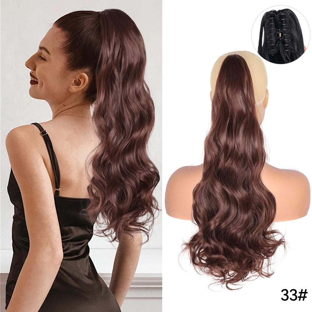 Alileader Claw Clip Ponytail Extension For Women