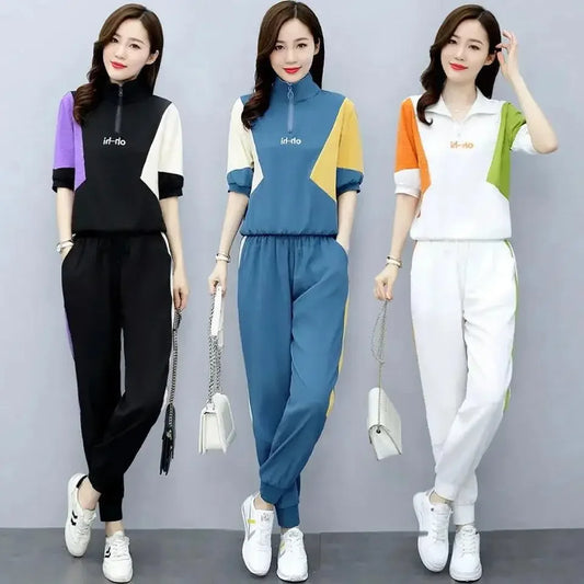 Plus Size Fashionable Women's 2-piece