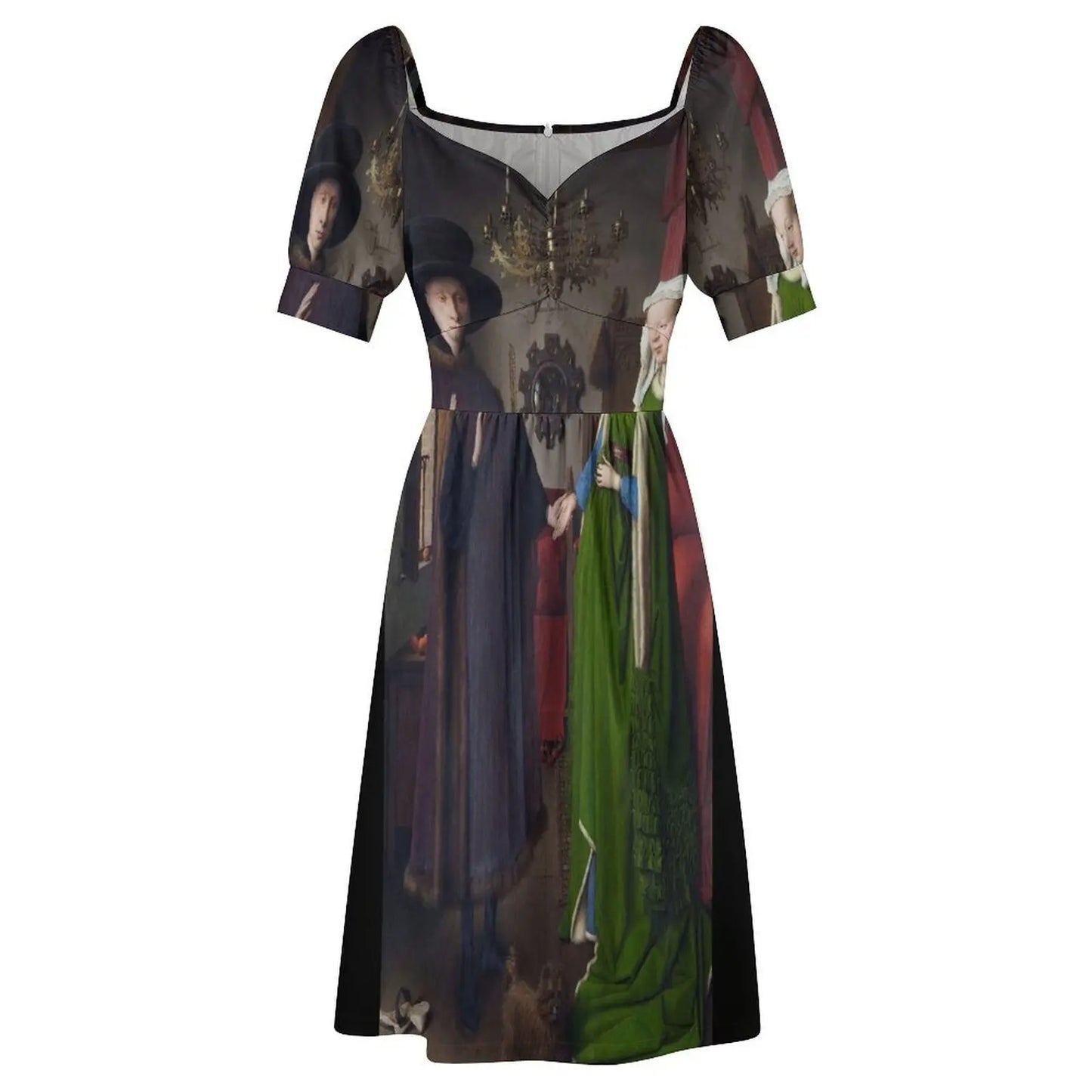 Jan van Eyck Short Sleeved Dress