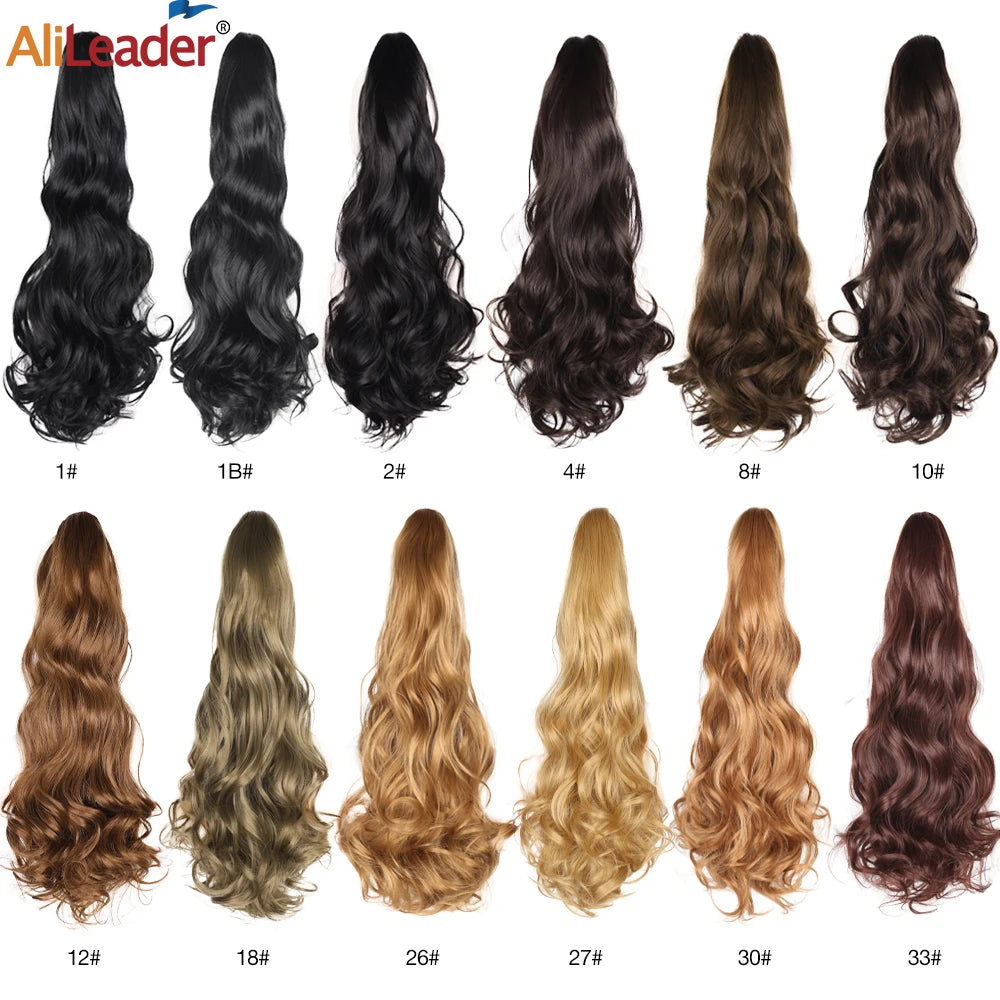 Alileader Claw Clip Ponytail Extension For Women
