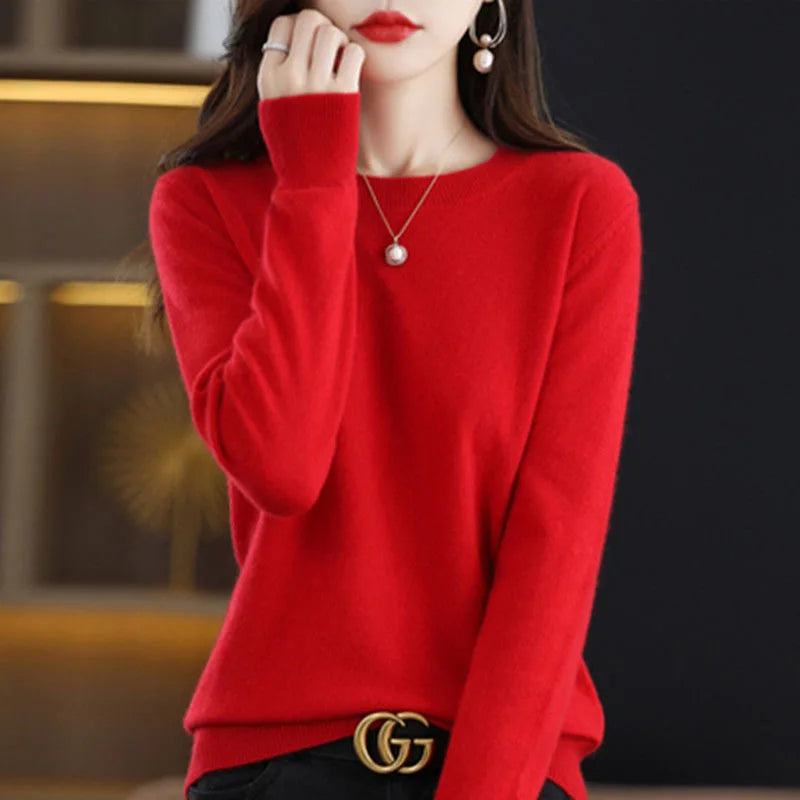 Women Sweater O-neck