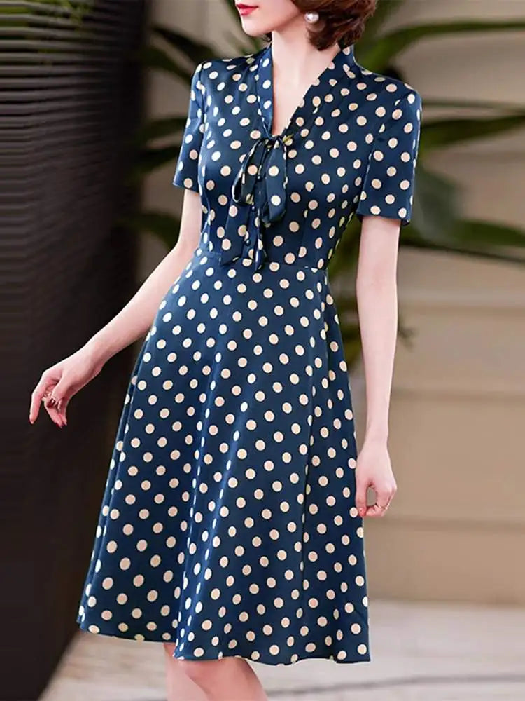 Polka Dot Dress Women