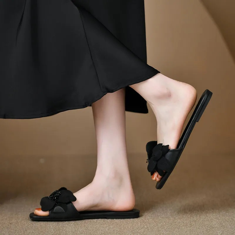 ZASummer Plus Size Women's Slippers