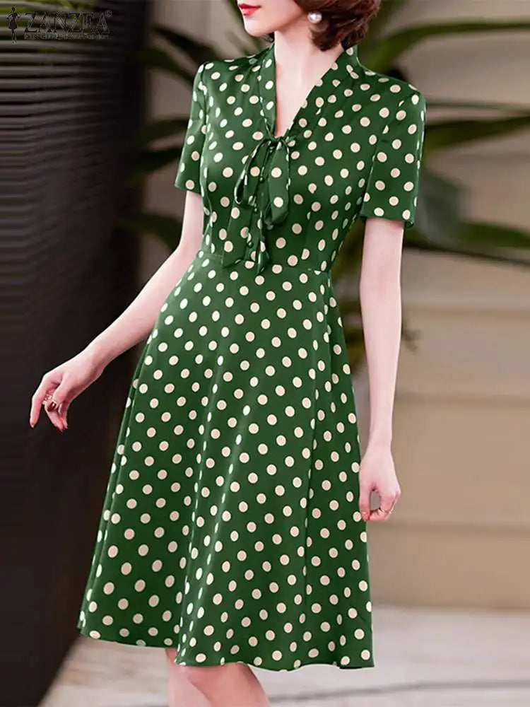 Polka Dot Dress Women