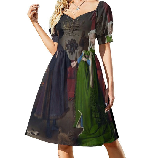 Jan van Eyck Short Sleeved Dress