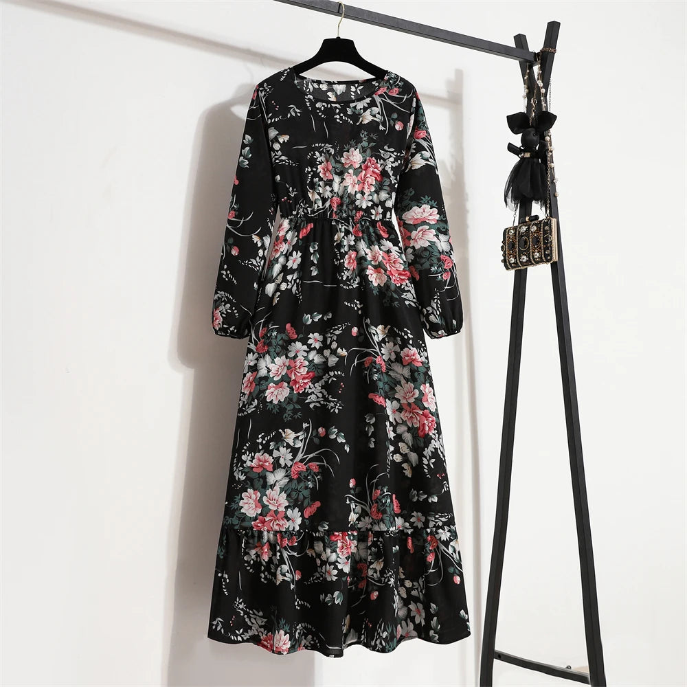 Spring Summer Women Maxi Dresses Casual