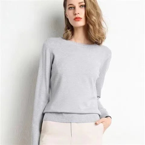 Women Sweater O-neck