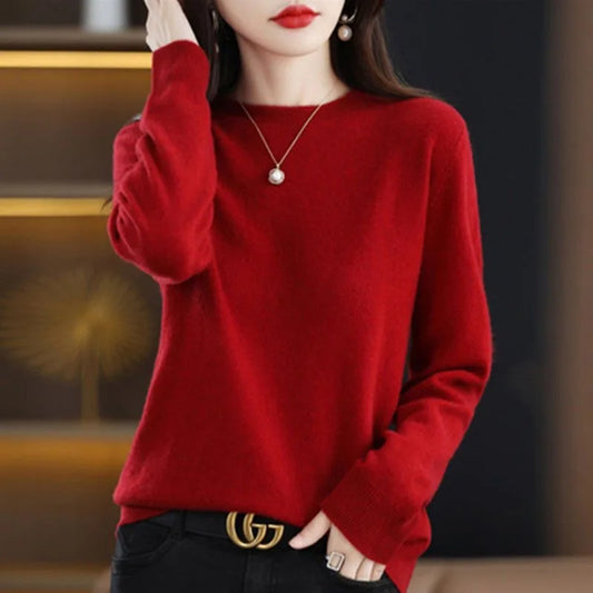 Women Sweater O-neck