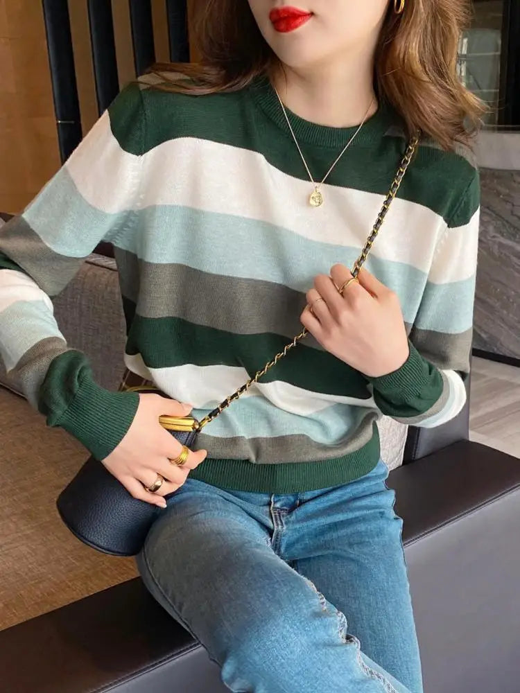 Autumn Winter Women Sweaters Long Sleeve