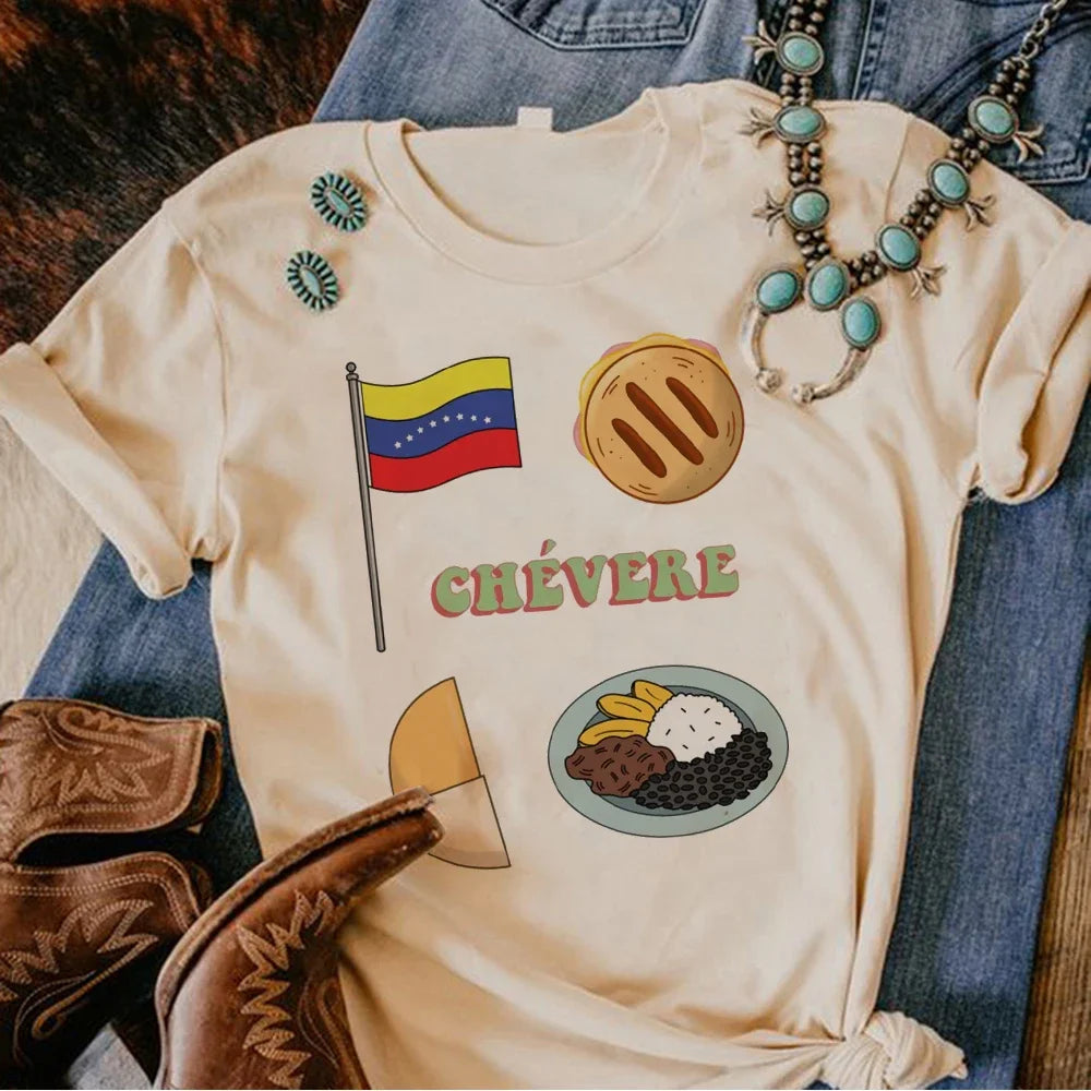 Venezuela Tshirt Women Summer T-shirts