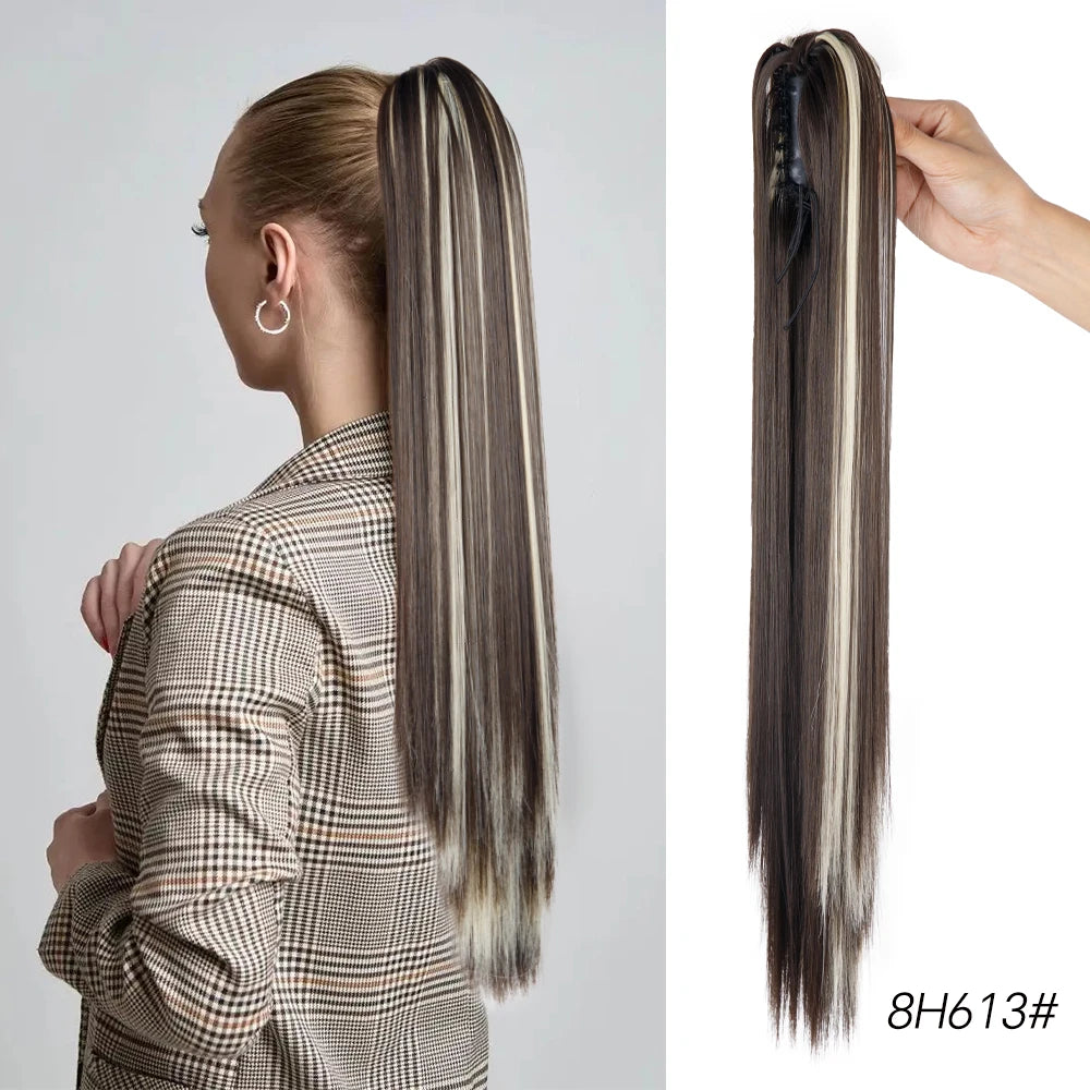 Alileader Claw Clip Ponytail Extension For Women