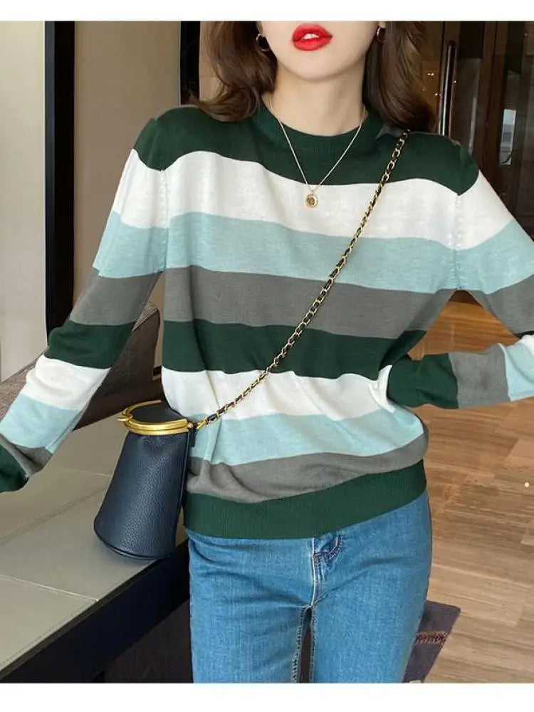 Autumn Winter Women Sweaters Long Sleeve