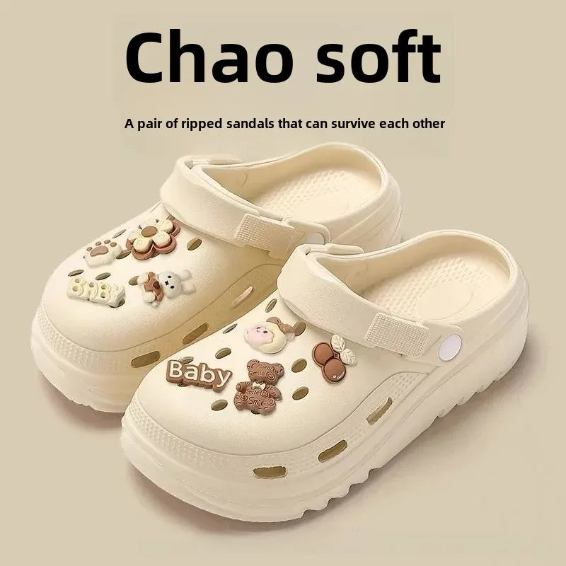 Thick Bottom Sandals Women's Summer New Style Beach Outdoor
