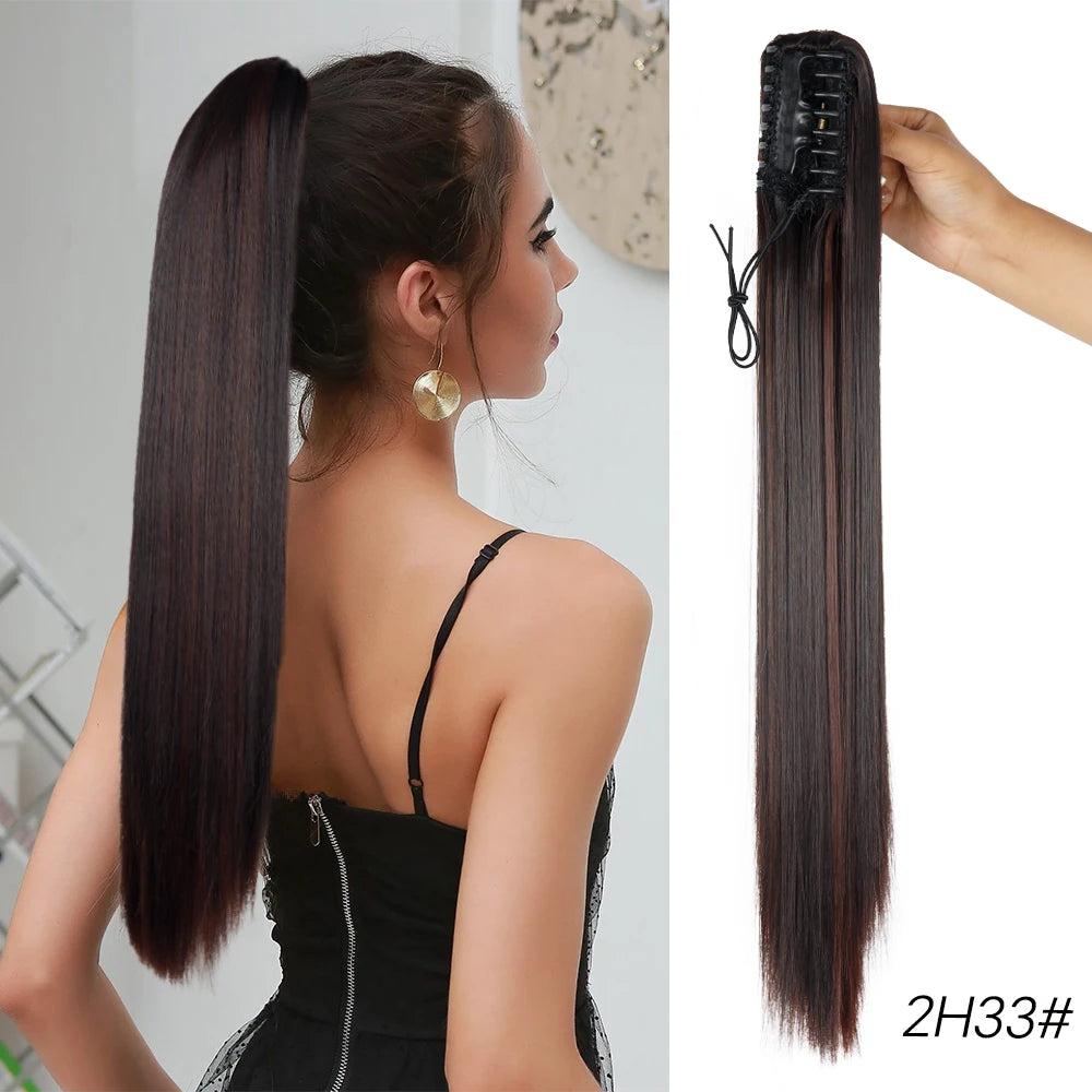 Alileader Claw Clip Ponytail Extension For Women