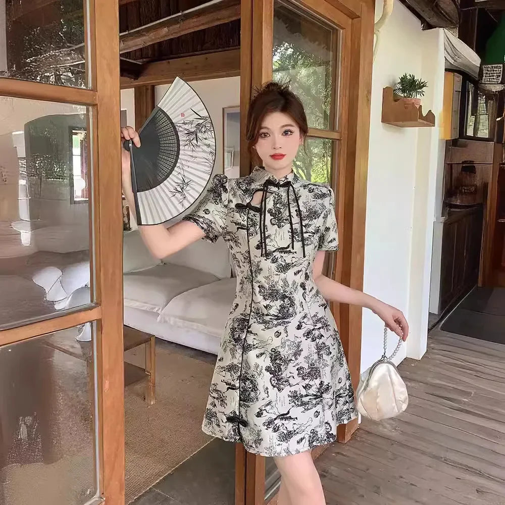 Vintage Chinese Dress New Summer