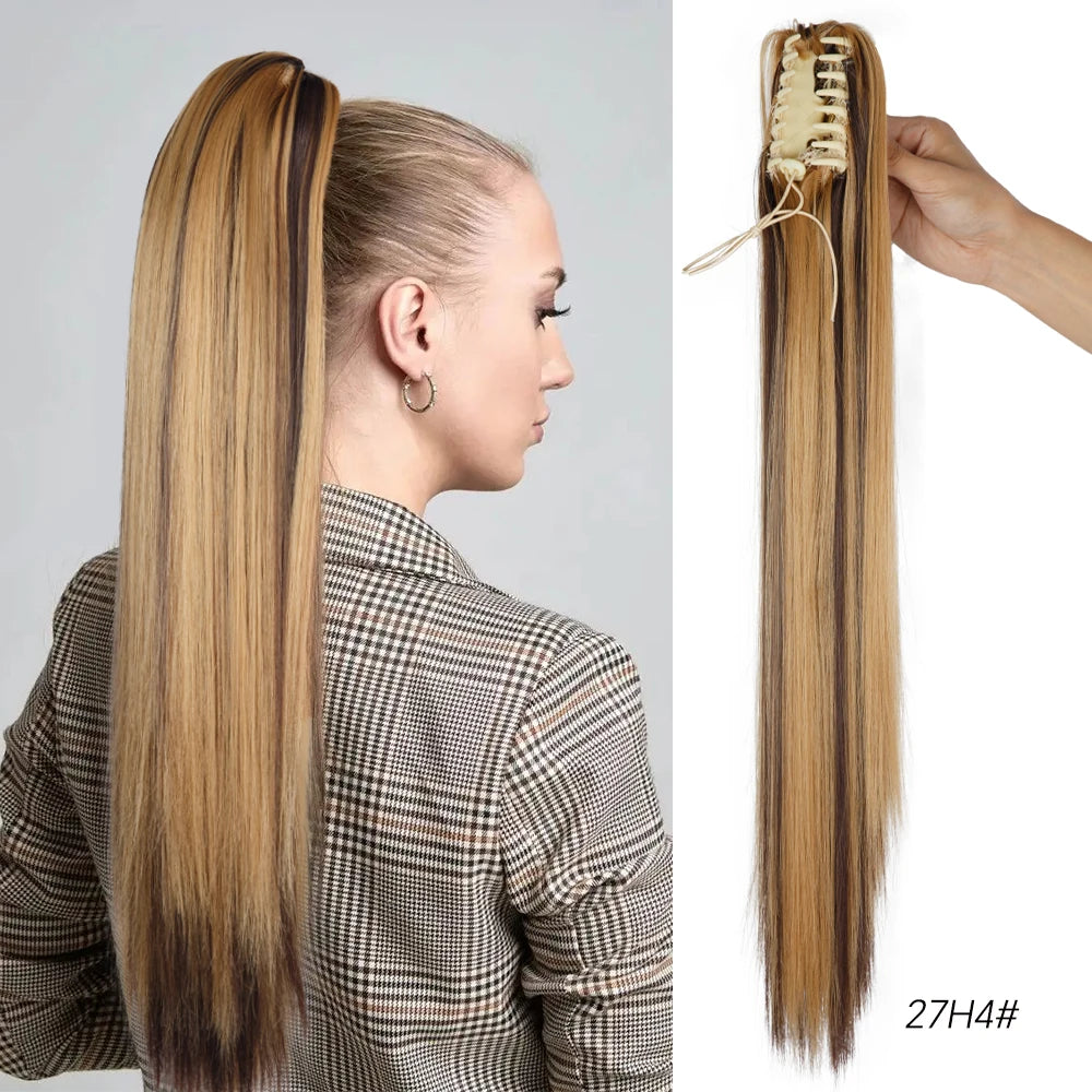 Alileader Claw Clip Ponytail Extension For Women