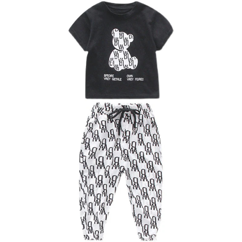 Kids Girls Clothing Sets Mother Kids Clothes Summer Children Clothings Cotton