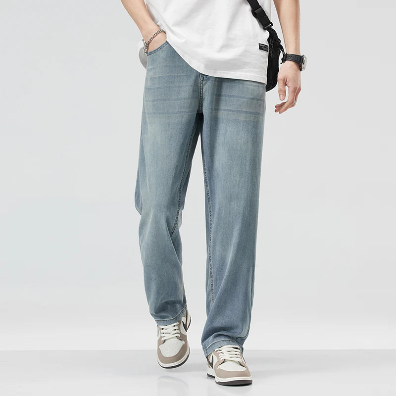 New Summer Thin Fabric Men's Jeans