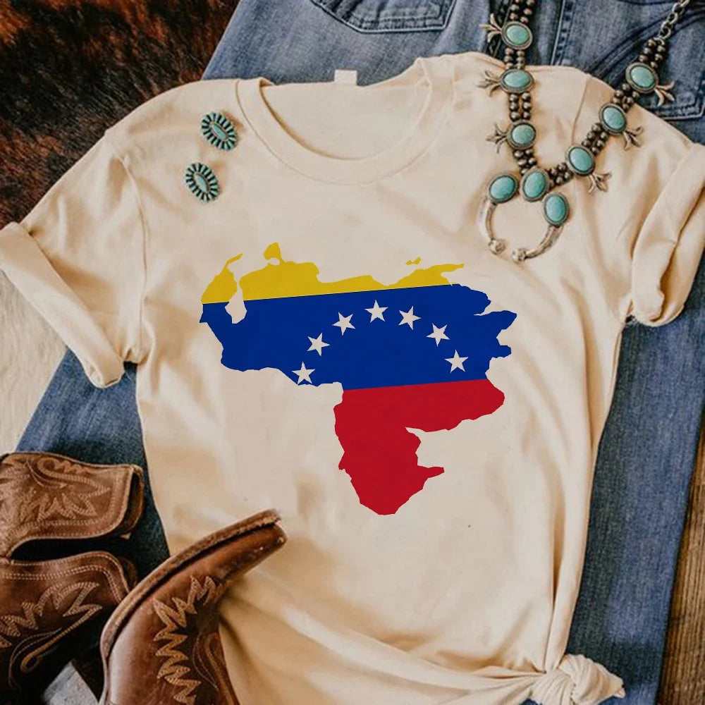 Venezuela Tshirt Women Summer T-shirts