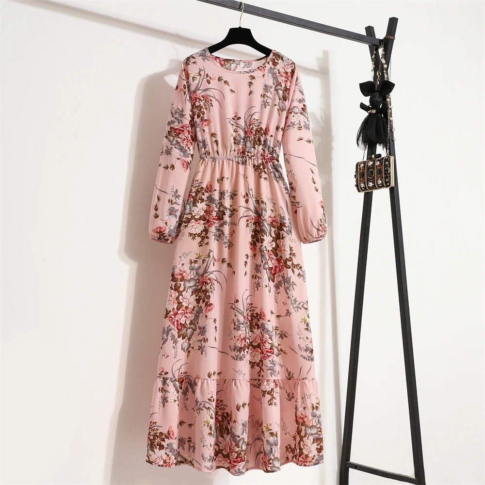 Spring Summer Women Maxi Dresses Casual