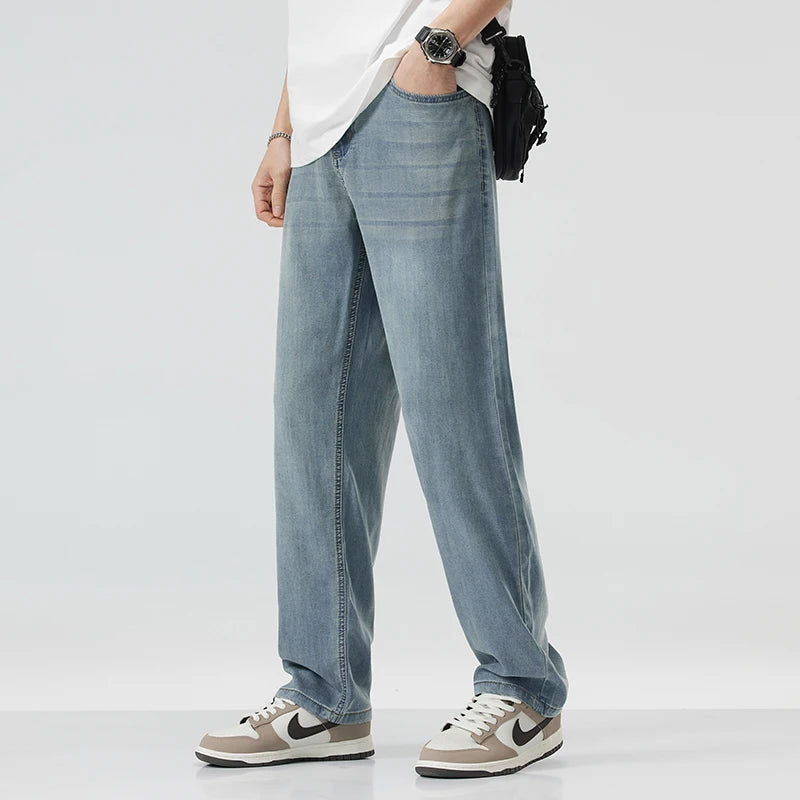 New Summer Thin Fabric Men's Jeans