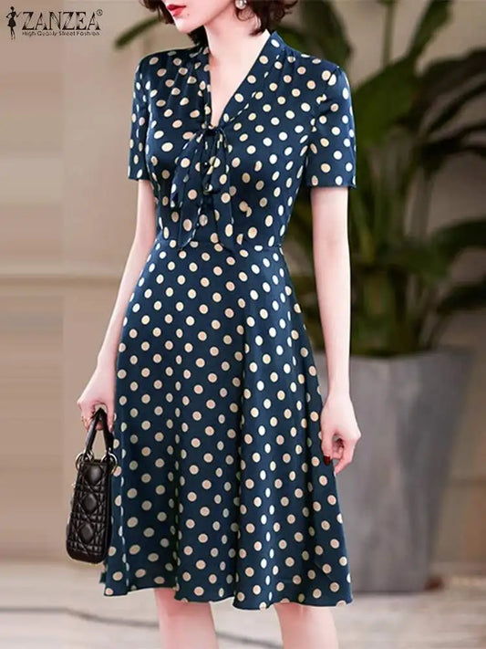 Polka Dot Dress Women