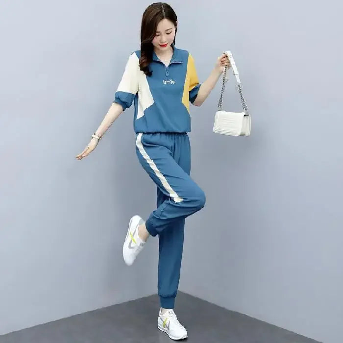 Plus Size Fashionable Women's 2-piece