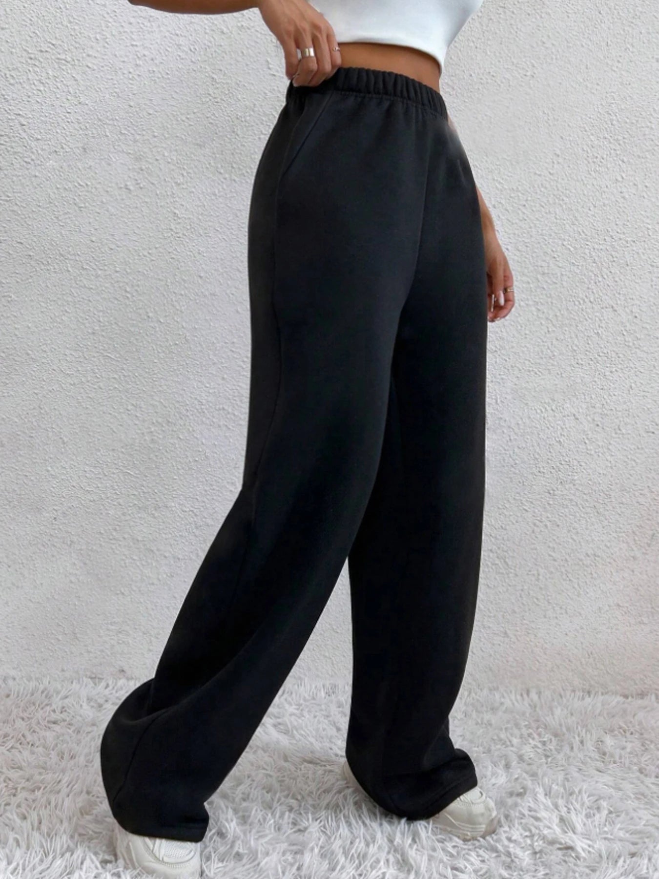 Autumn And Winter Women's Warm Pants Fleece
