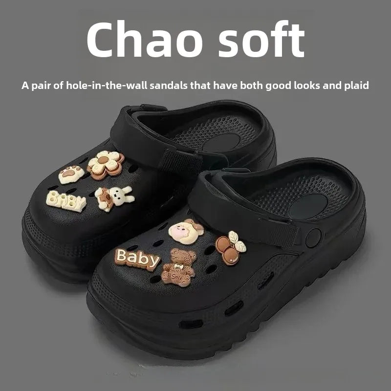 Thick Bottom Sandals Women's Summer New Style Beach Outdoor
