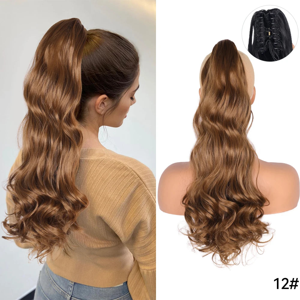 Alileader Claw Clip Ponytail Extension For Women