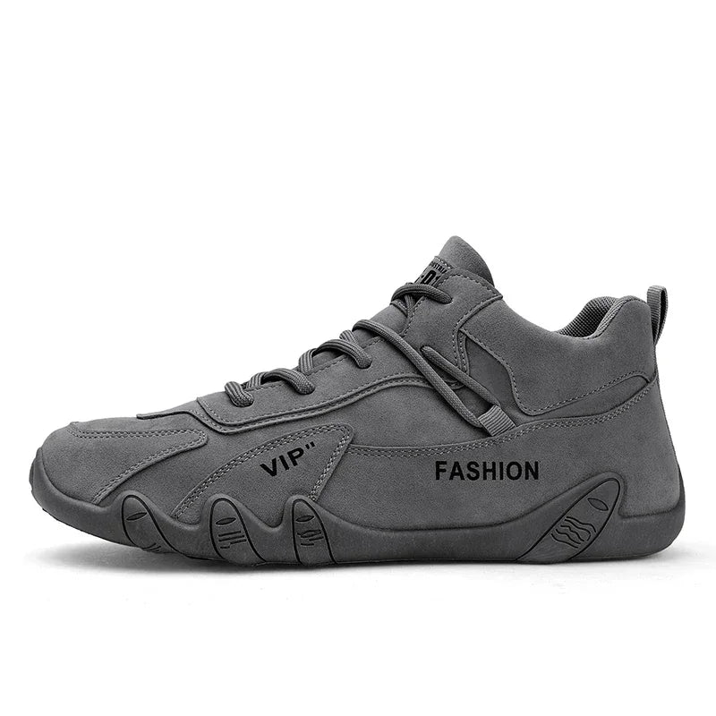 Leather Ankle Boots for Men Waterproof Sneakers