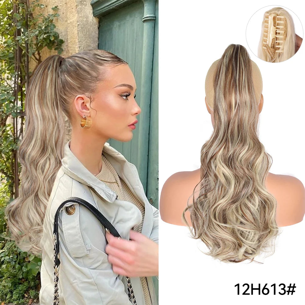 Alileader Claw Clip Ponytail Extension For Women