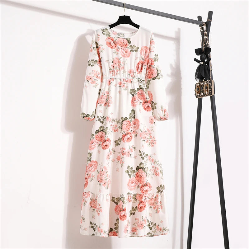 Spring Summer Women Maxi Dresses Casual