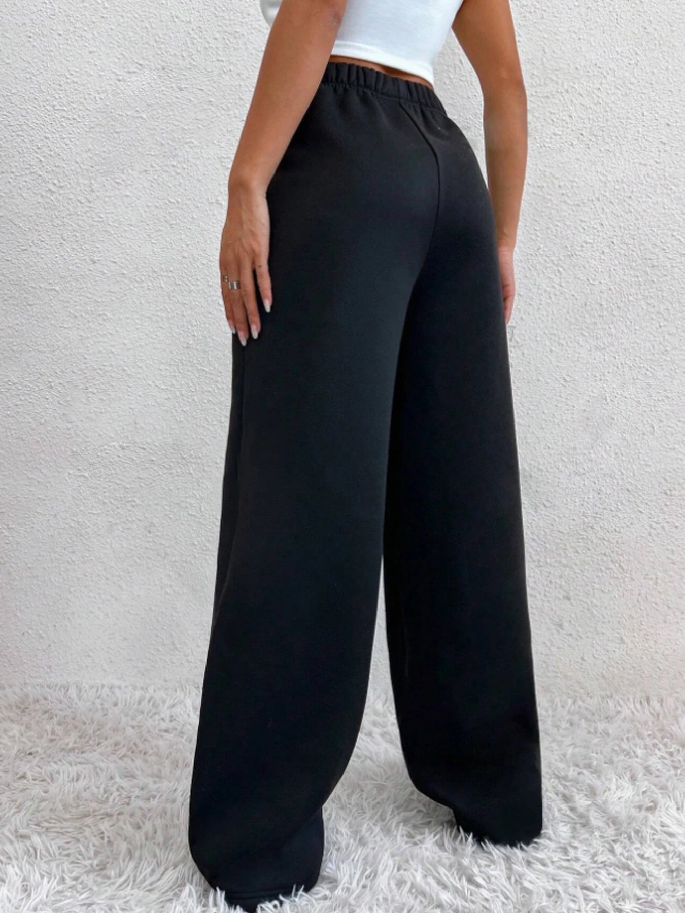 Autumn And Winter Women's Warm Pants Fleece