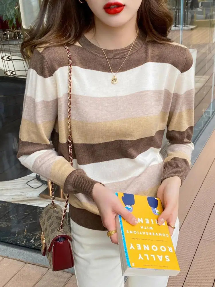 Autumn Winter Women Sweaters Long Sleeve