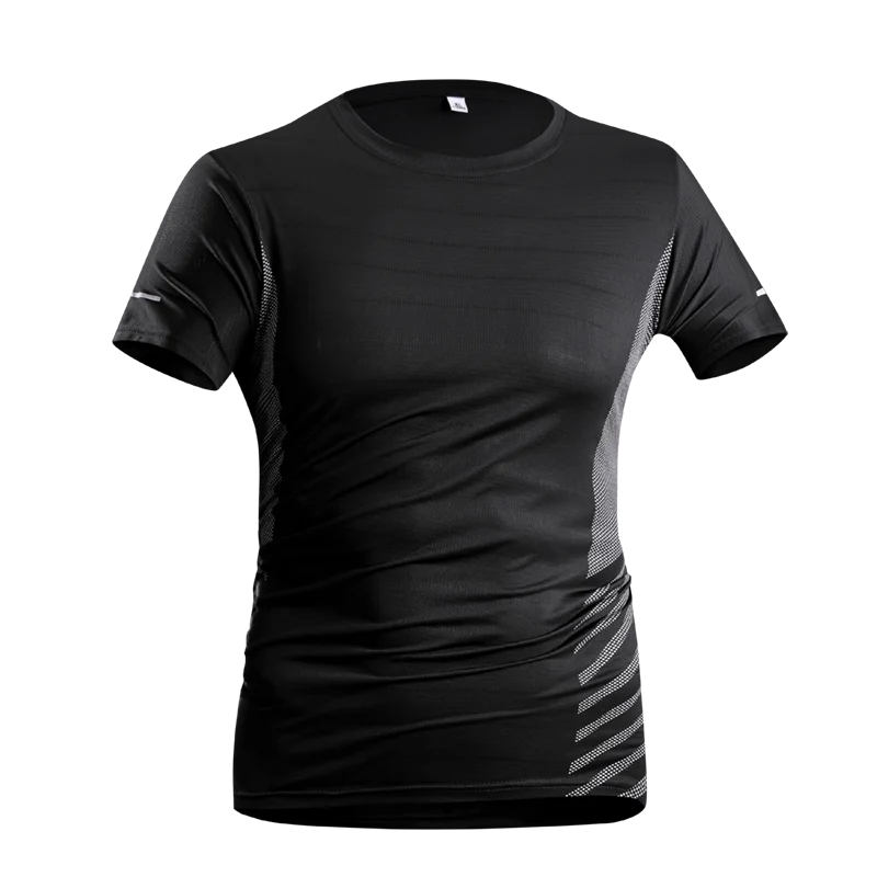 T-shirt Men Summer Ice Silk Thin Top