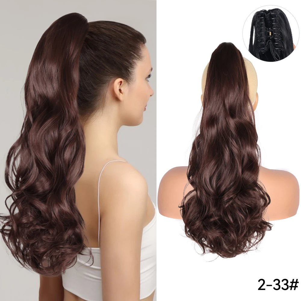Alileader Claw Clip Ponytail Extension For Women