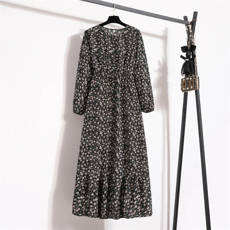 Spring Summer Women Maxi Dresses Casual