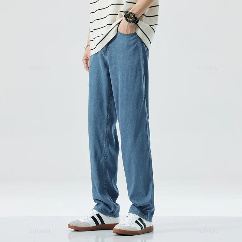 New Summer Thin Fabric Men's Jeans
