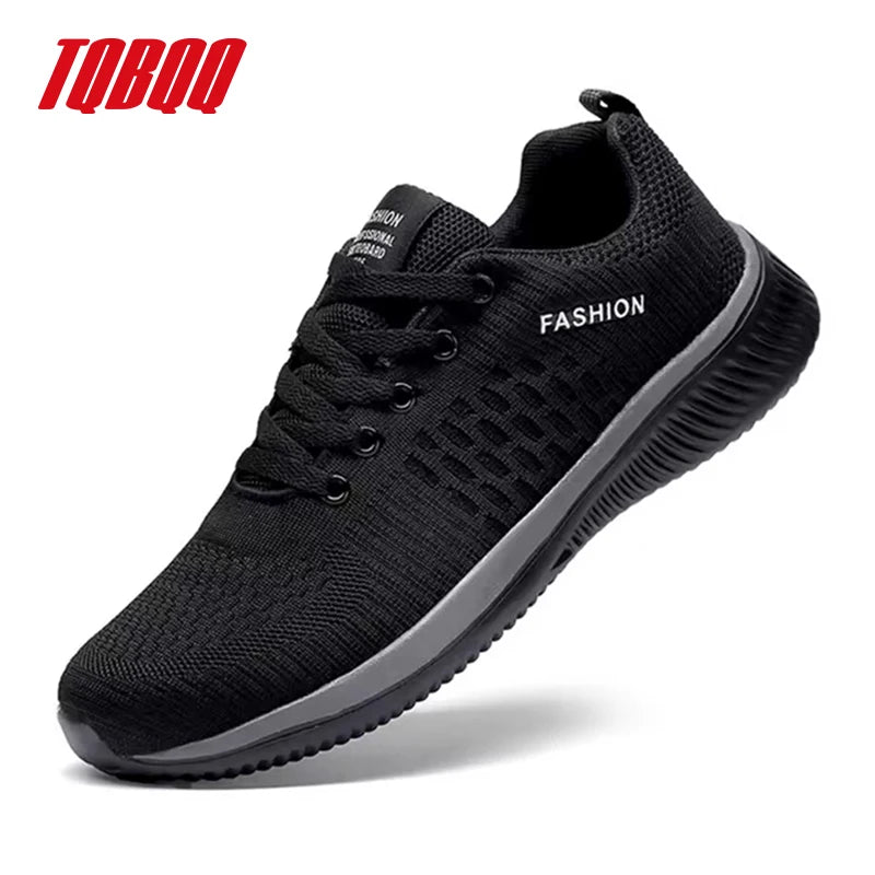 Men Running Shoes Breathable Light Comfortable Men's Casual Shoes Tenis Outdoor Slip On Walking Sneakers