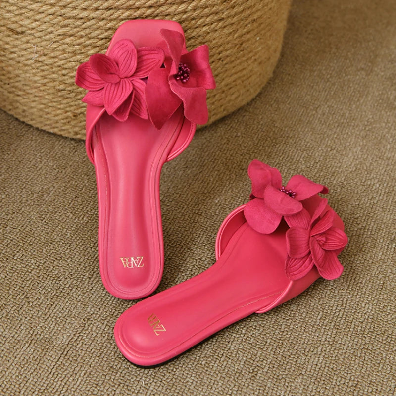 ZASummer Plus Size Women's Slippers