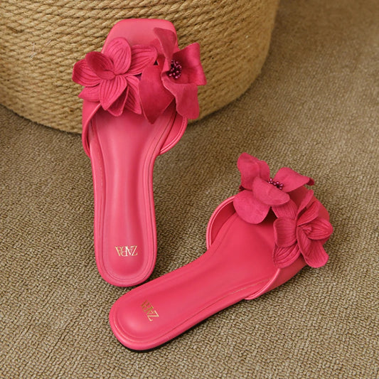 ZASummer Plus Size Women's Slippers